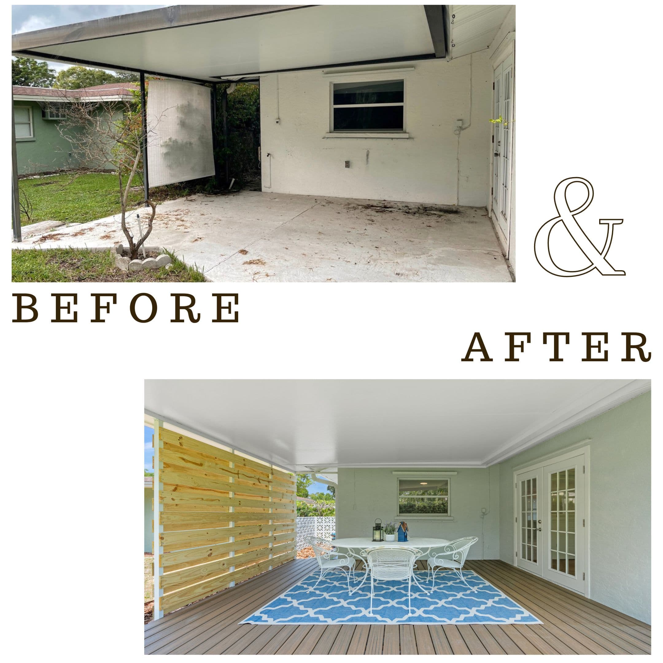 Porch restoration Sarasota